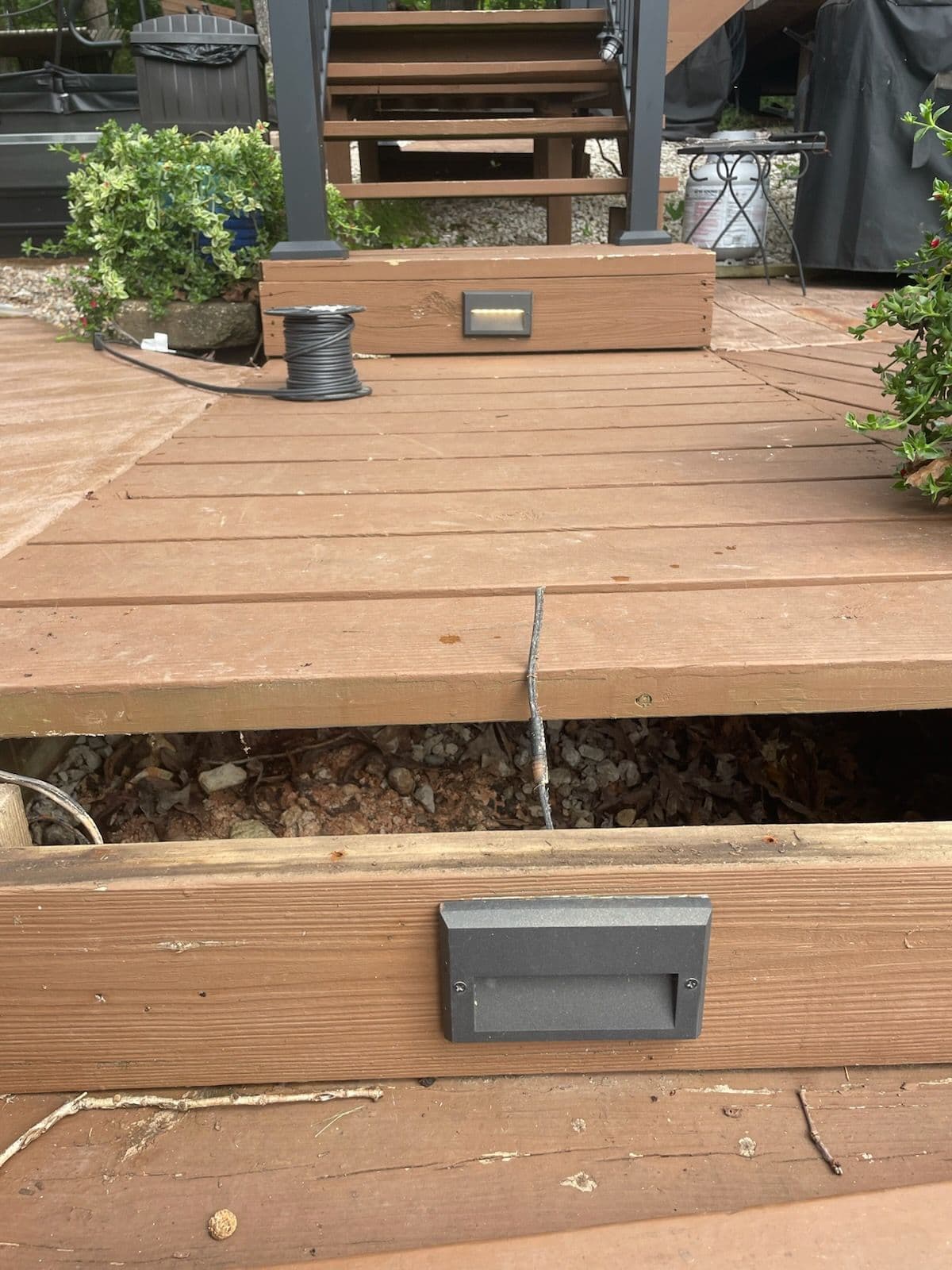 Walkway and Deck Lighting Repair Creates Safe Outdoor Living